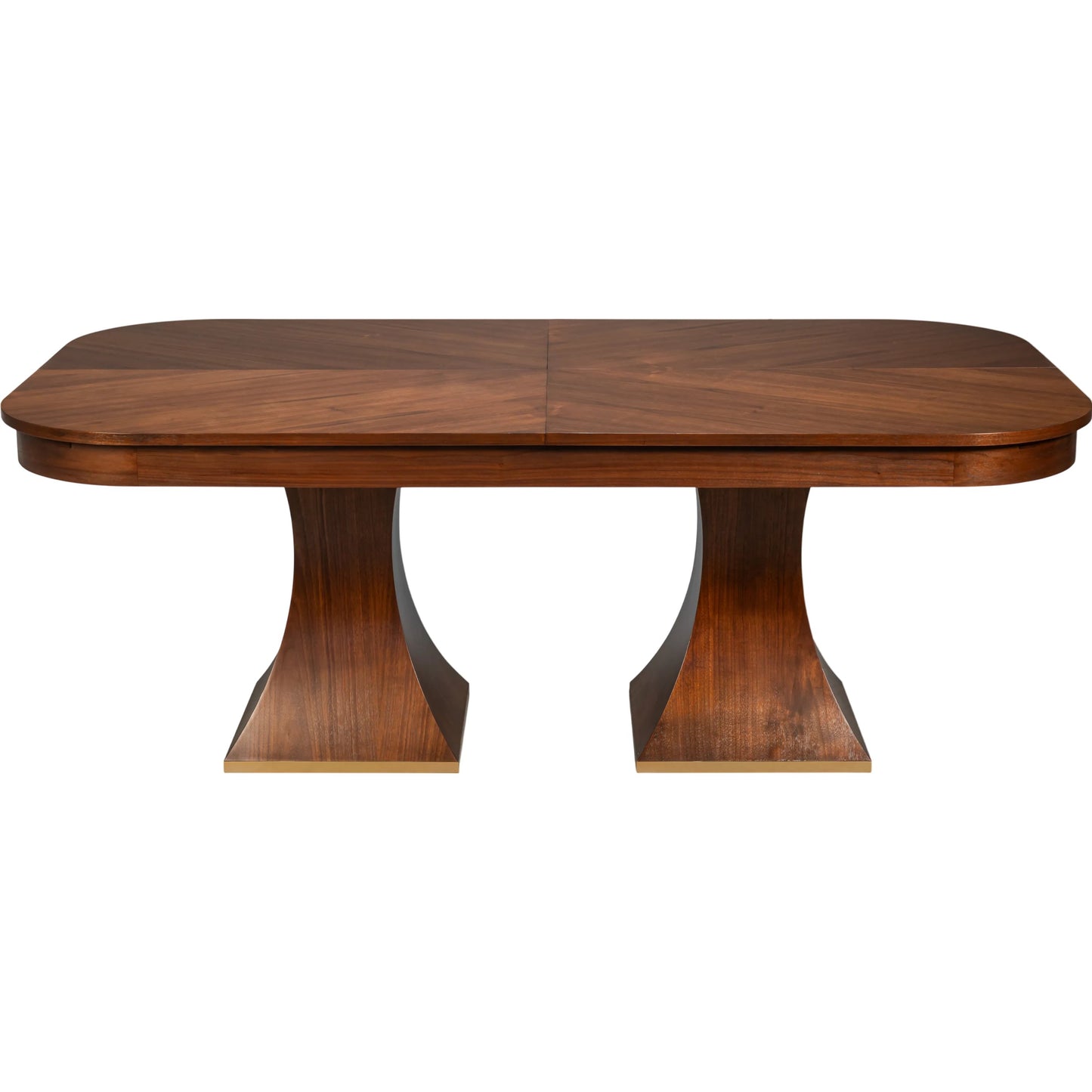 001 SI-2378488 | Primary Silo | Gramercy Park Jupe Table by Sarreid Ltd. in walnut. Made from black walnut in a unique style.
