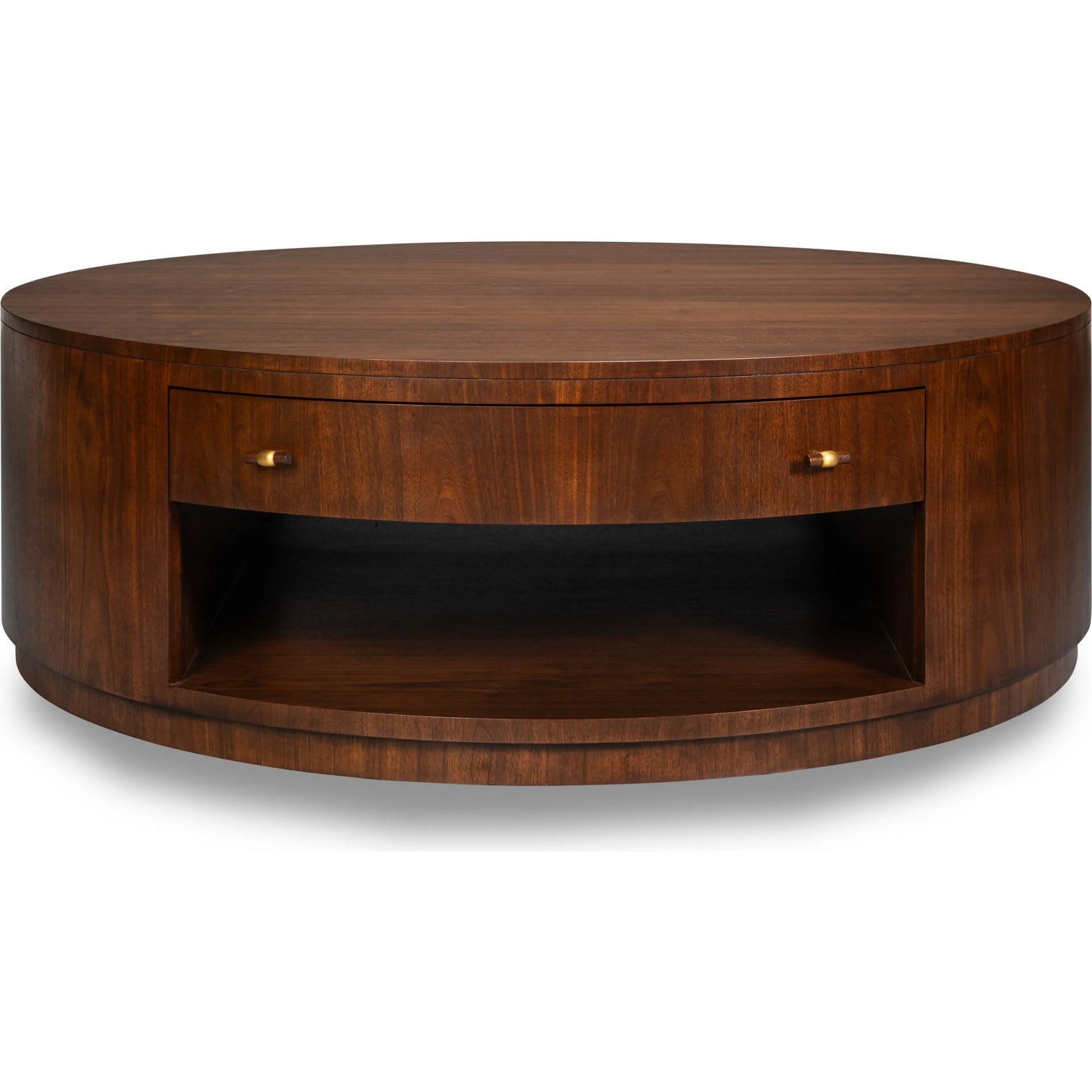 003 SI-2439039 | Additional Silo | Vero Cocktail Table by Sarreid Ltd. in walnut. Made from dark walnut in a unique style.