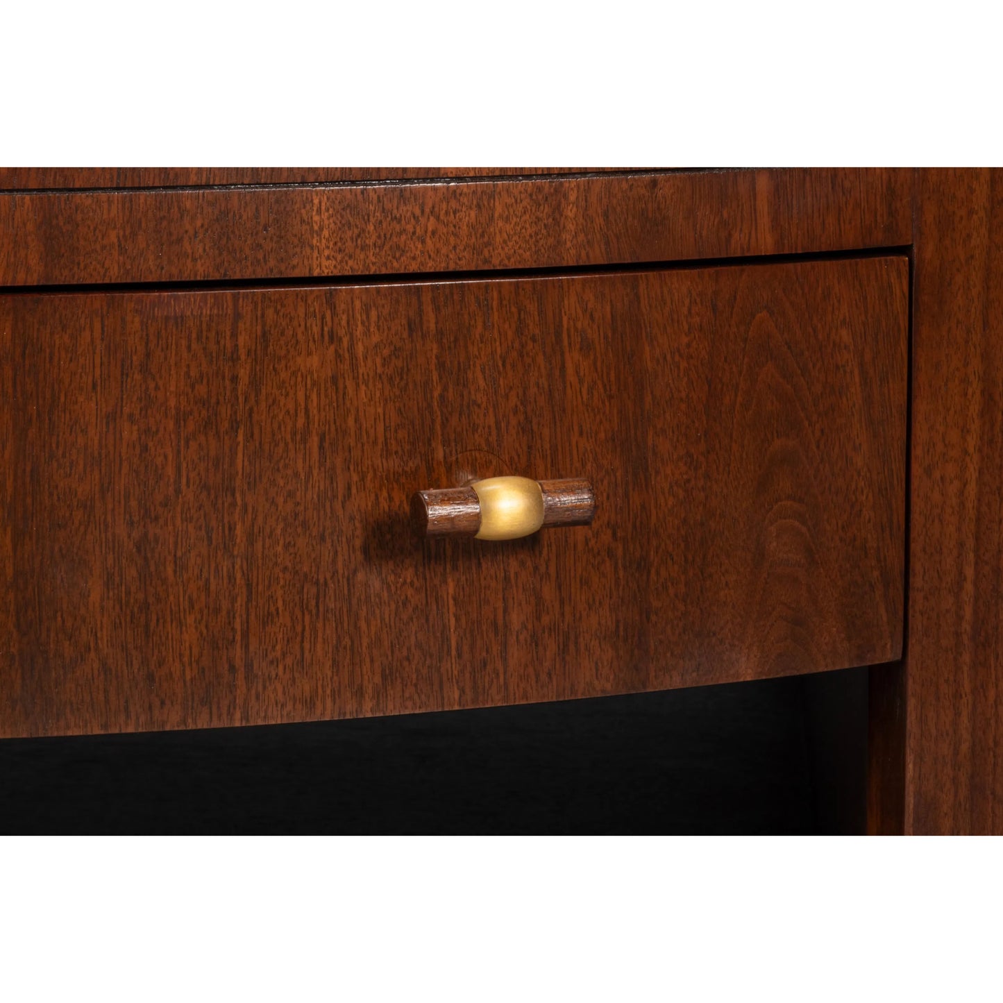011 SI-2439039 | Additional Silo | Vero Cocktail Table by Sarreid Ltd. in walnut. Made from dark walnut in a unique style.