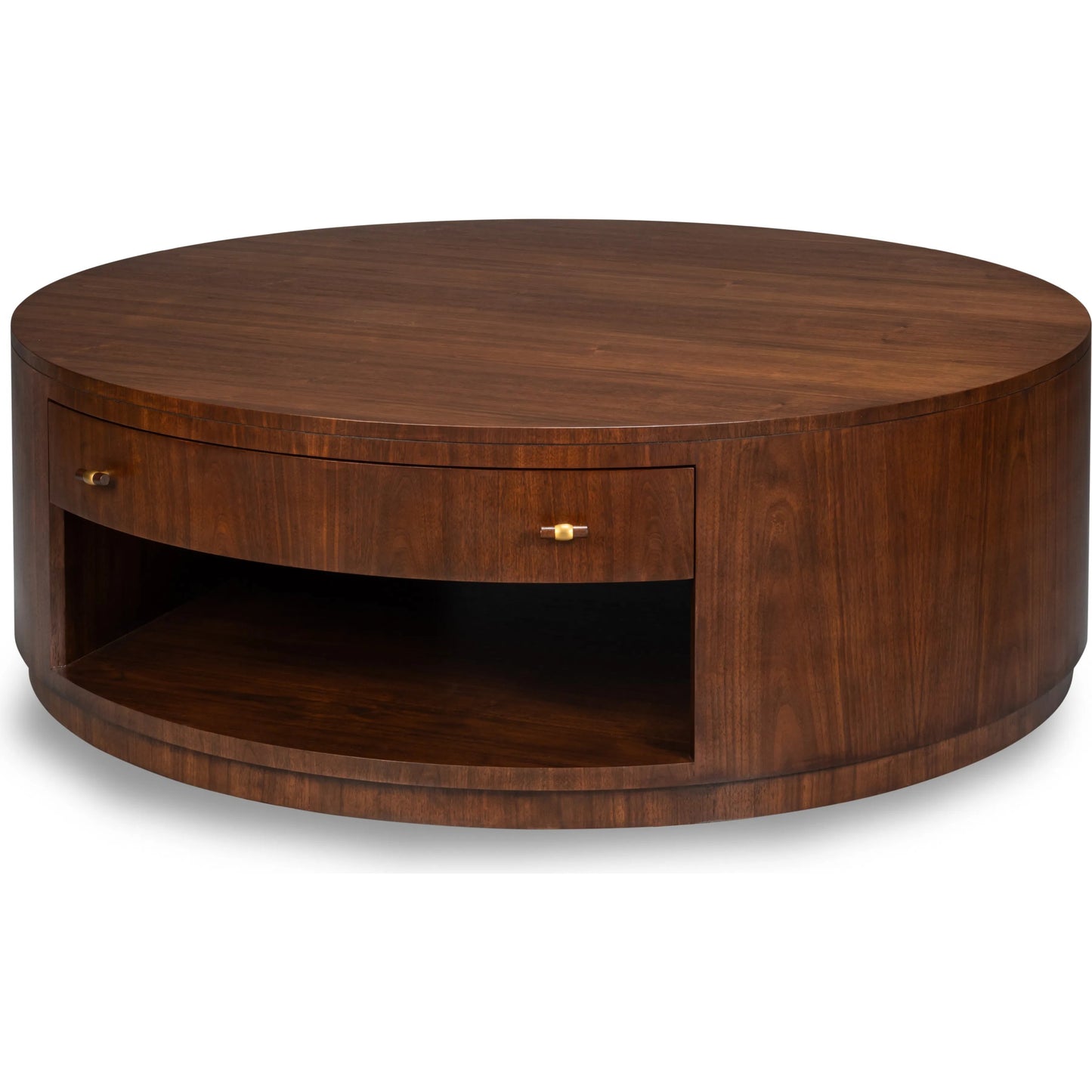 001 SI-2439039 | Primary Silo | Vero Cocktail Table by Sarreid Ltd. in walnut. Made from dark walnut in a unique style.
