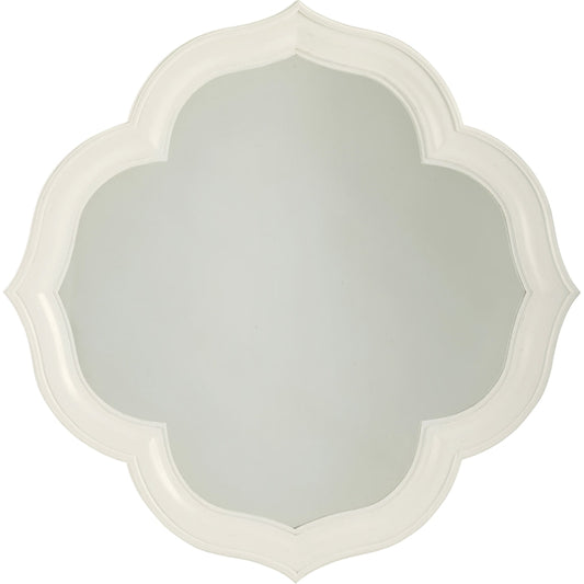Paget Mirror by Tommy Bahama Home in white. Made from unique in a traditional style.