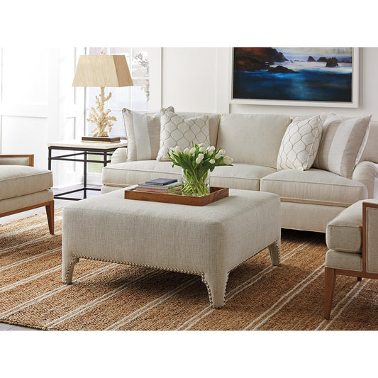 Sheffield Cocktail Ottoman by Lexington. Made from unique in a transitional style.