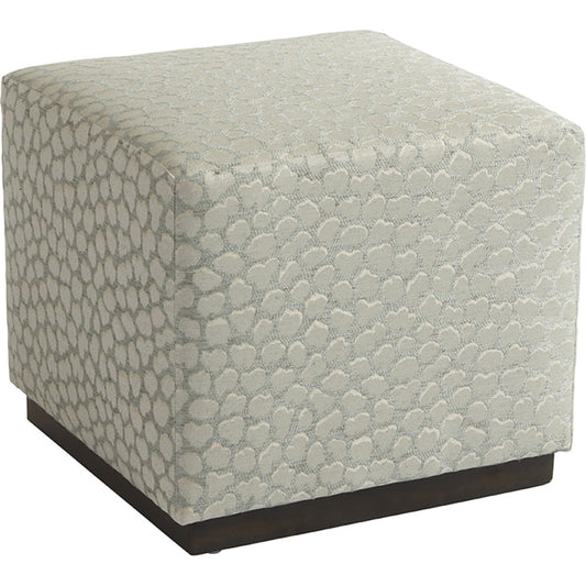 Colby Ottoman by Lexington in light gray. Made from unique in a modern style.