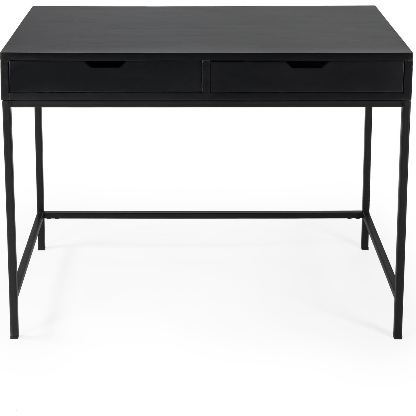 009 SI-1822241 | Additional Silo | Belka Desk by Butler Specialty Company. Made from rubberwood, mahogany wood, iron in a modern style.