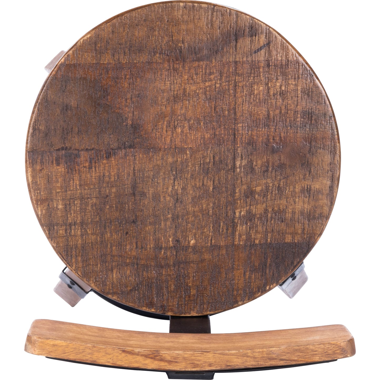 006 SR-789719 | Additional Silo | Masterson Bar Stool by Butler Specialty Company in natural wood and industrial chic. Made from mango wood, iron: black metal finish, seat height 37" h in a rustic style.
