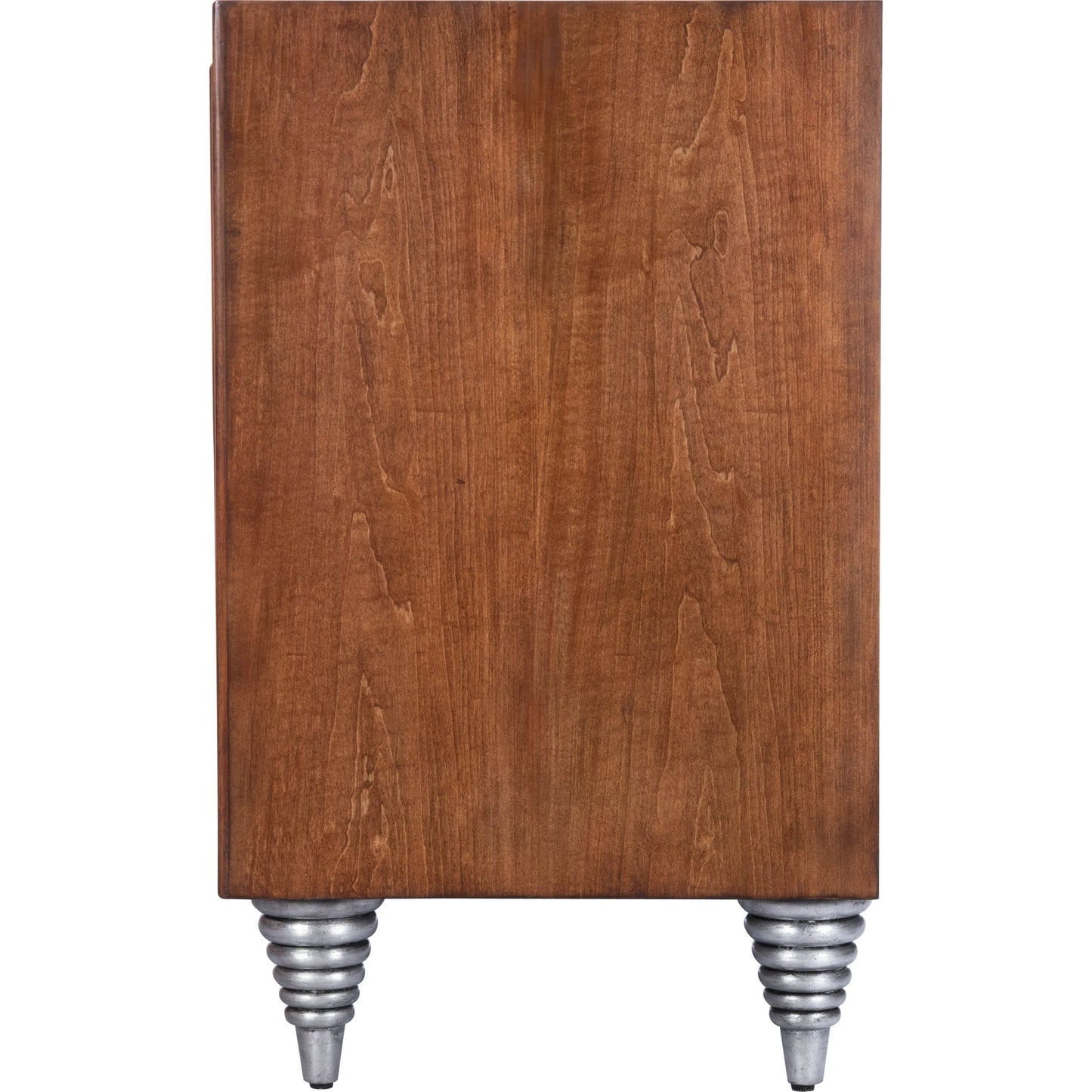 007 SR-770507 | Additional Silo | Shelly Sideboard by Butler Specialty Company in medium brown and cosmopolitan. Made from gmelina solids, maple veneer, mdf, leather, capiz shell in a modern style.
