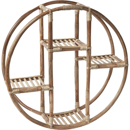 Centre Wall Shelf by Accent Decor in natural. Made from wood in a cottage & farmhouse style.