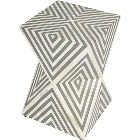 001 SR-910307 | Additional Silo | Anais End Table by Butler Specialty Company. Made from bone inlay, mdf, resin, mango wood in a eclectic & global style.