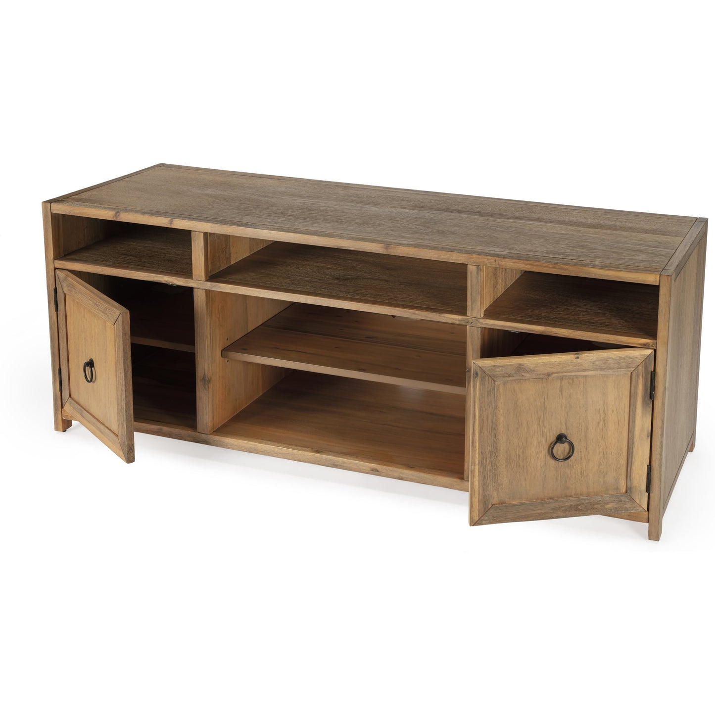 003 SI-1822329 | Additional Silo | Lark TV Stand by Butler Specialty Company in natural wood. Made from acacia, mdf, acacia veneer in a modern style.