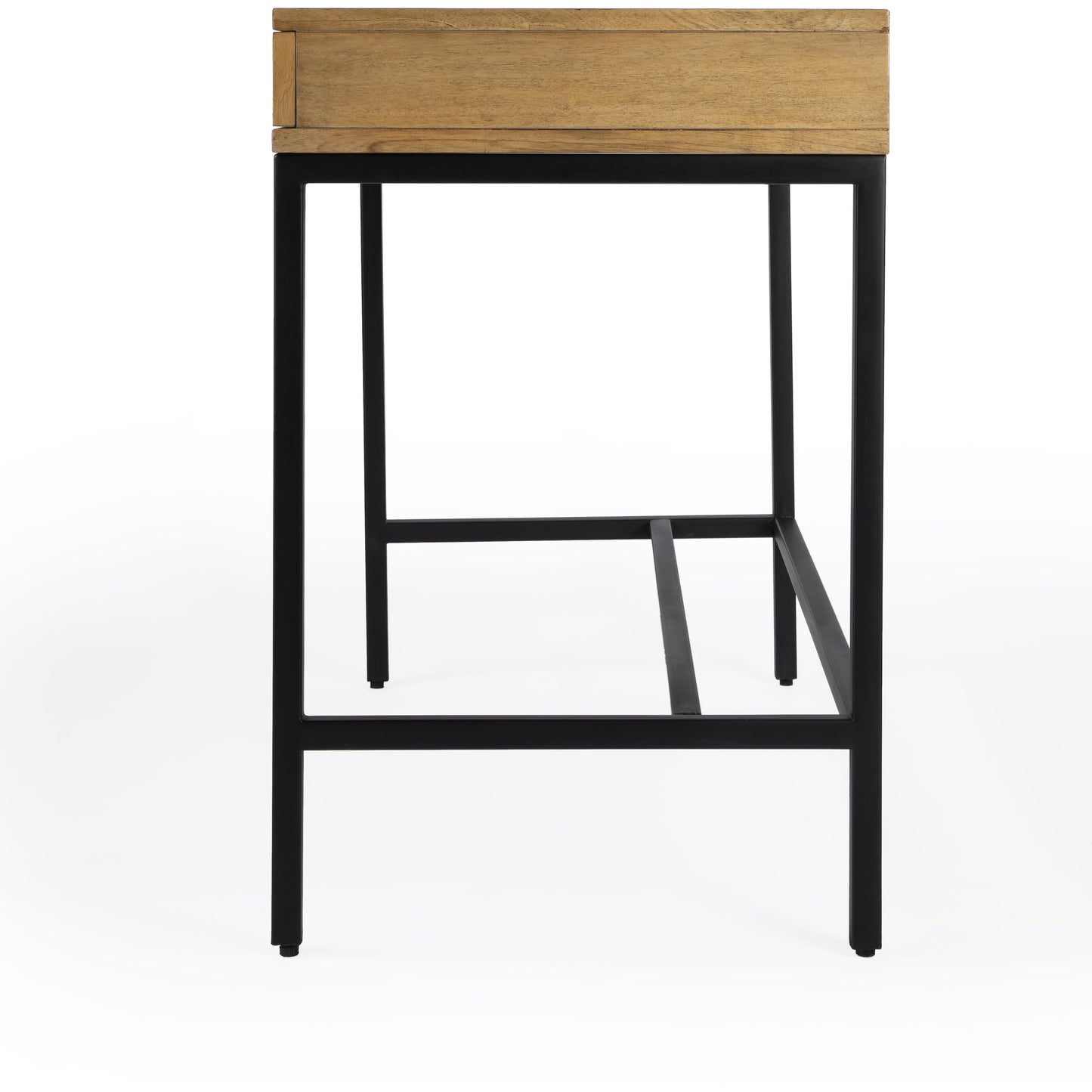 004 SI-1822291 | Additional Silo | Hans Writing Desk by Butler Specialty Company in natural. Made from mango wood, gamelina veneer, mdf, iron, bronze in a modern style.