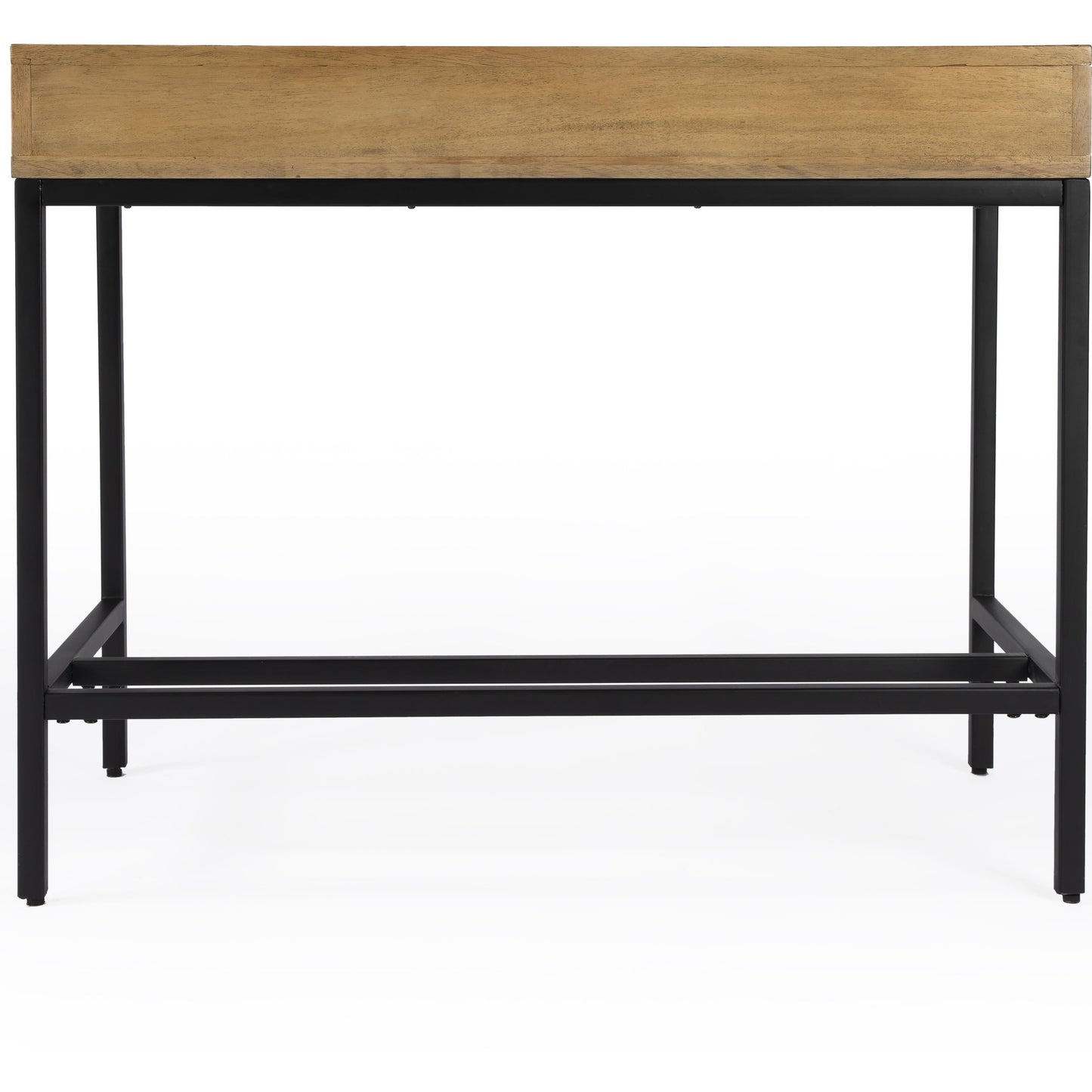 005 SI-1822291 | Additional Silo | Hans Writing Desk by Butler Specialty Company in natural. Made from mango wood, gamelina veneer, mdf, iron, bronze in a modern style.