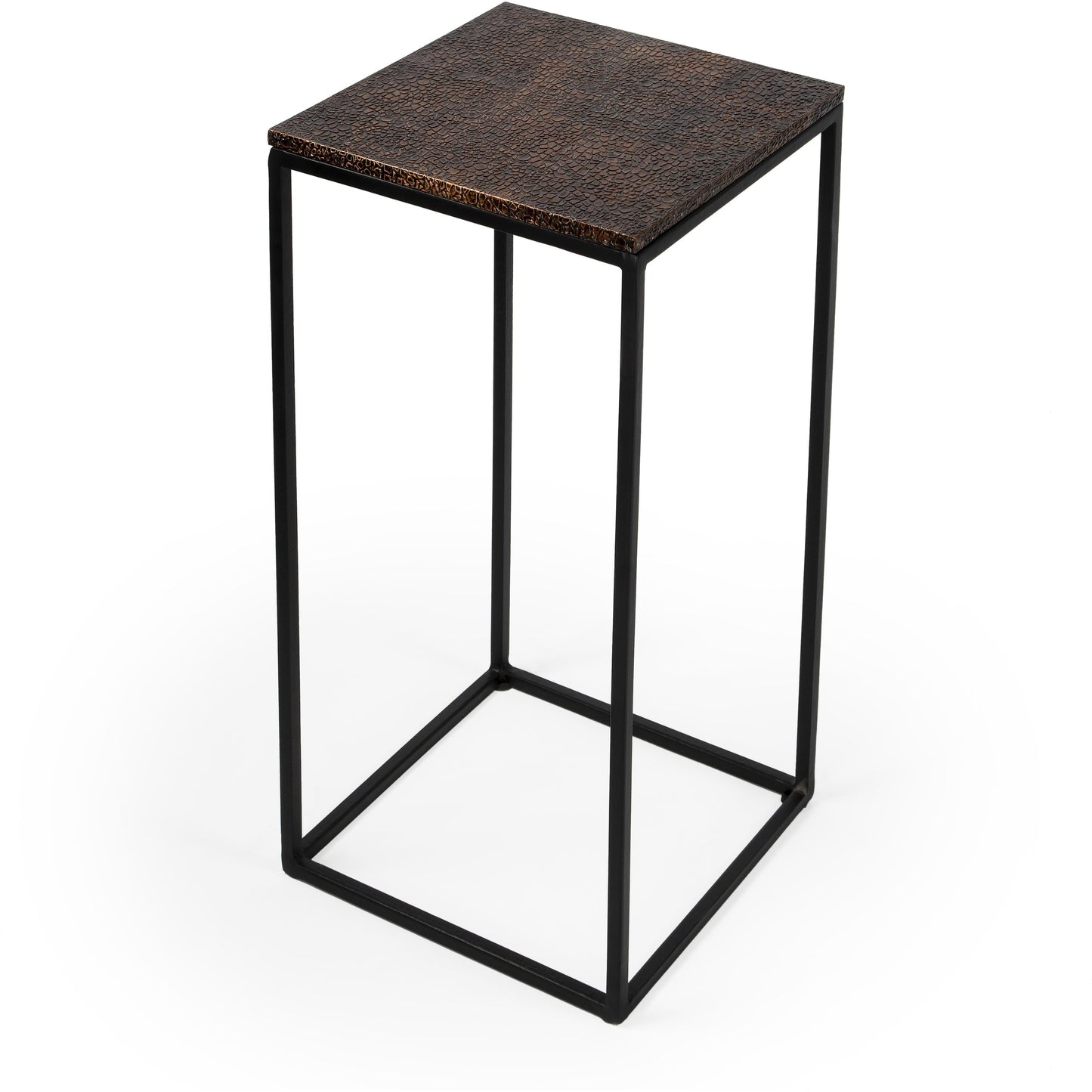 001 SI-1822311 | Additional Silo | Lacrossa End Table by Butler Specialty Company. Made from iron, carb certified mdf, aluminum metal sheet in a modern style.