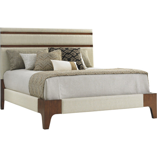 001 SR-836240,SR-836241,SR-836242 | Primary Silo | Mandarin Upholstered Panel Bed by Tommy Bahama Home. Made from unique in a modern style.