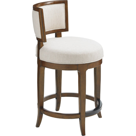Macau Swivel Counter Stool by Tommy Bahama Home. Made from unique in a transitional style.