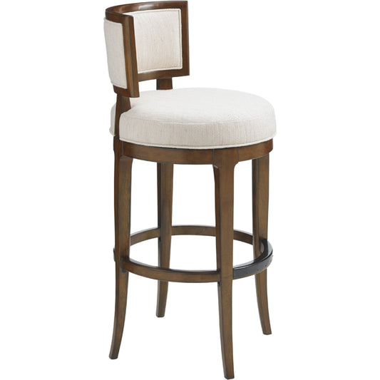 Macau Swivel Bar Stool by Tommy Bahama Home. Made from unique in a transitional style.