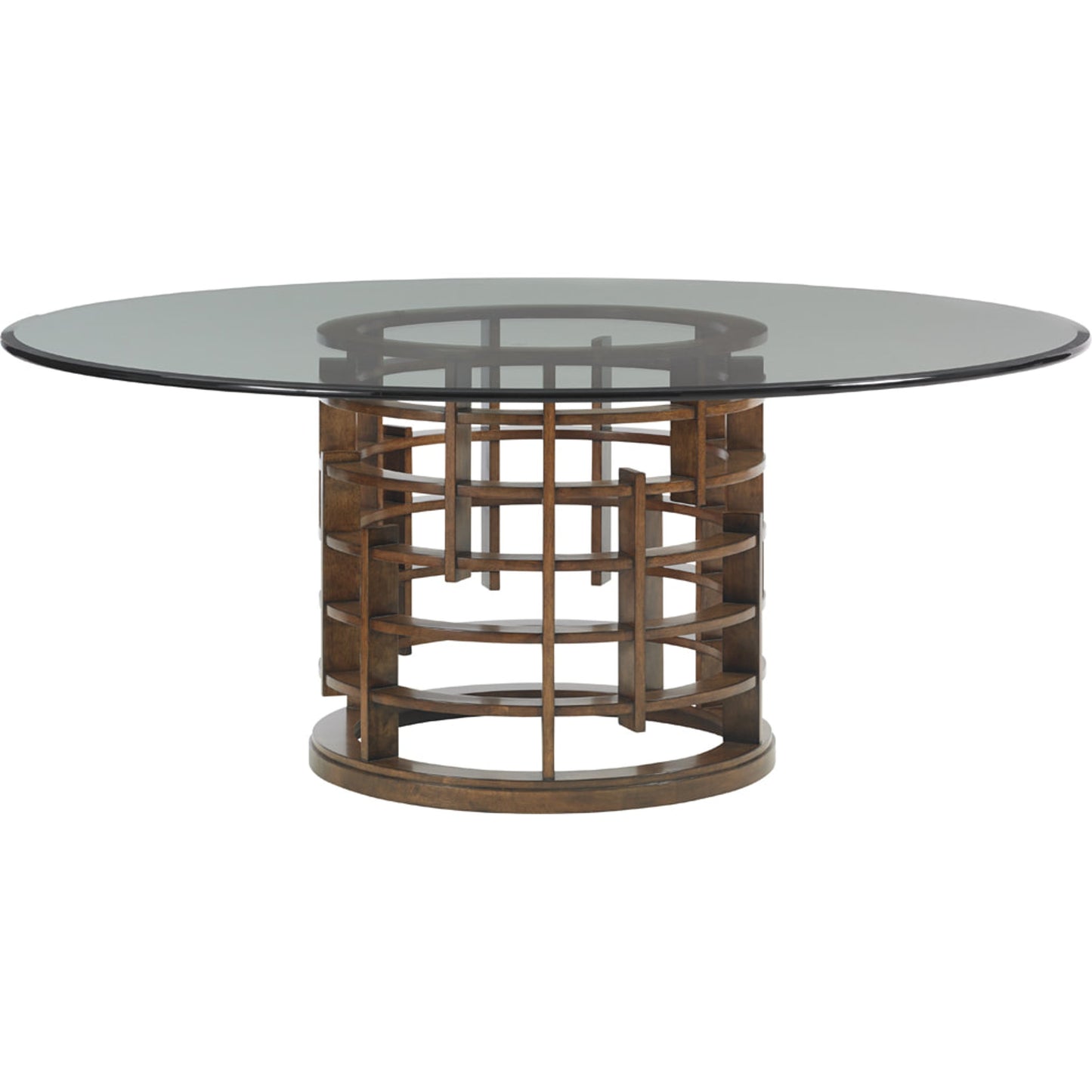 001 SR-836268,SR-836269 | Additional Silo | Meridien Round Dining Table by Tommy Bahama Home. Made from unique in a modern style.