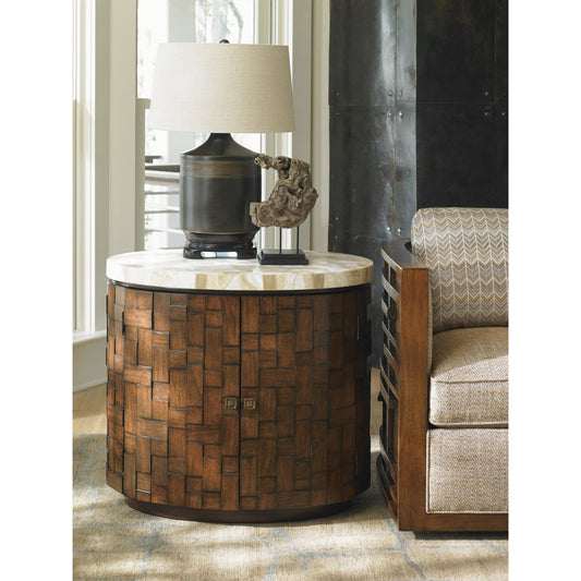 Banyan Oval Accent Table by Tommy Bahama Home. Made from unique in a coastal style.
