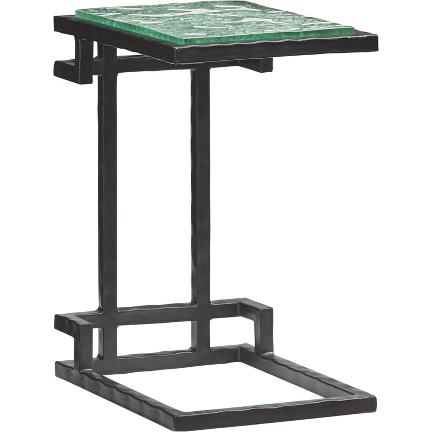 001 SR-836145 | Additional Silo | Hermes Reef Glass Top Martini Table by Tommy Bahama Home. Made from unique in a modern style.