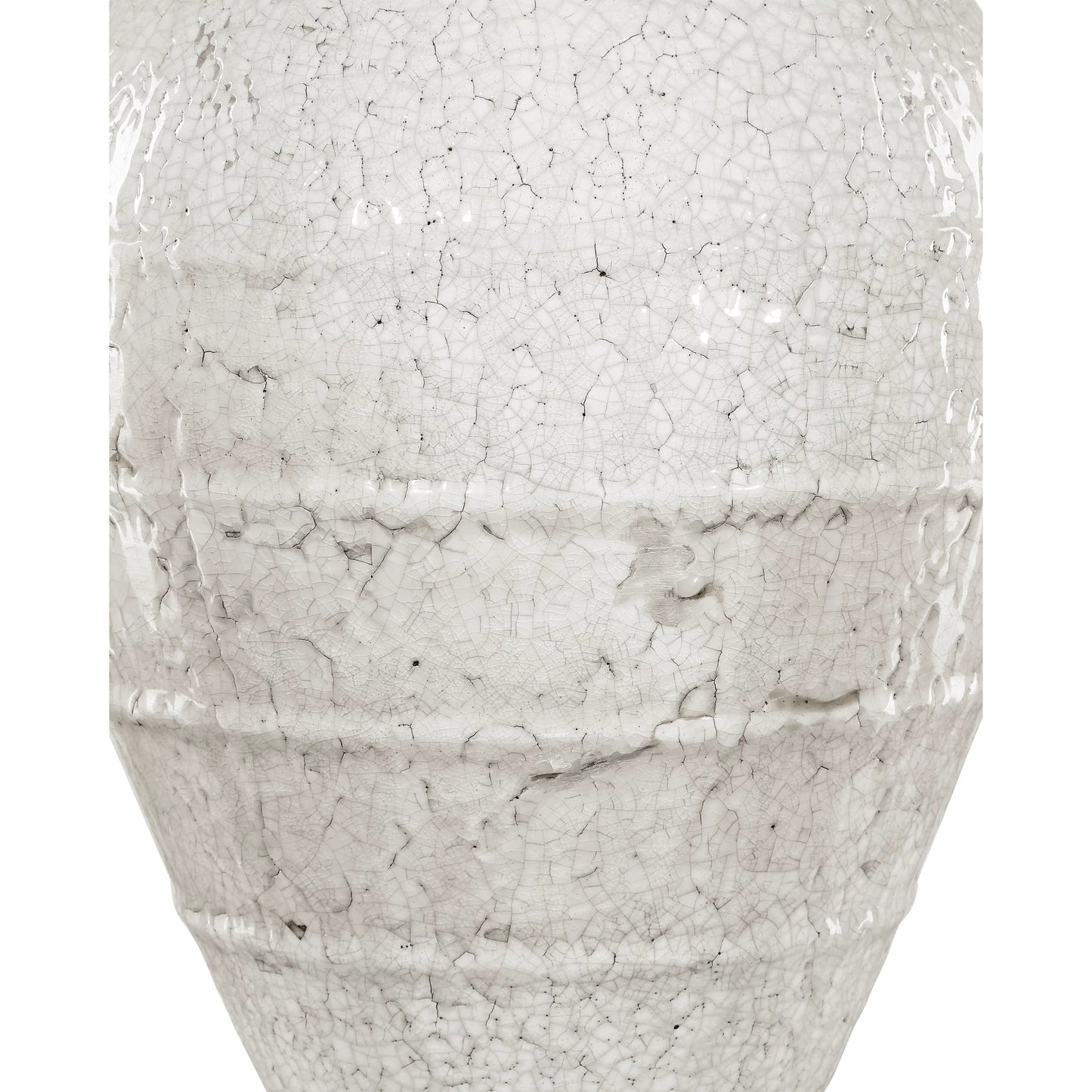004 SI-2191869 | Additional Silo | Virginal Jar by Currey and Company in antique white. Made from terracotta in a modern style.