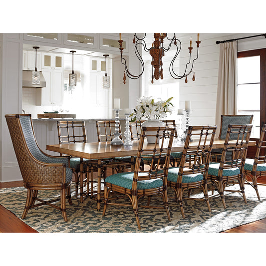 Caneel Bay Dining Table by Tommy Bahama Home. Made from unique in a coastal style.