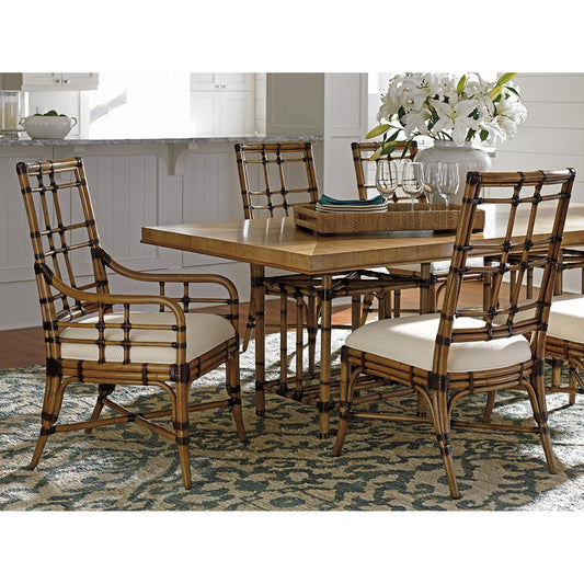 Seaview Arm Chair by Tommy Bahama Home. Made from unique in a coastal style.