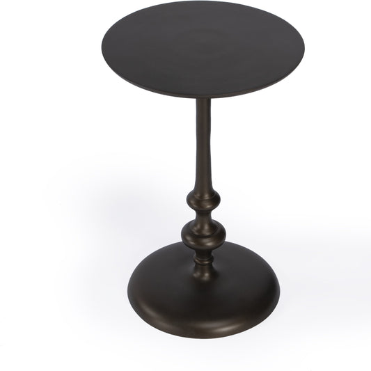 001 SI-1822303 | Primary Silo | Ivanna Side Table by Butler Specialty Company in bronze and bronze. Made from aluminum in a traditional style.