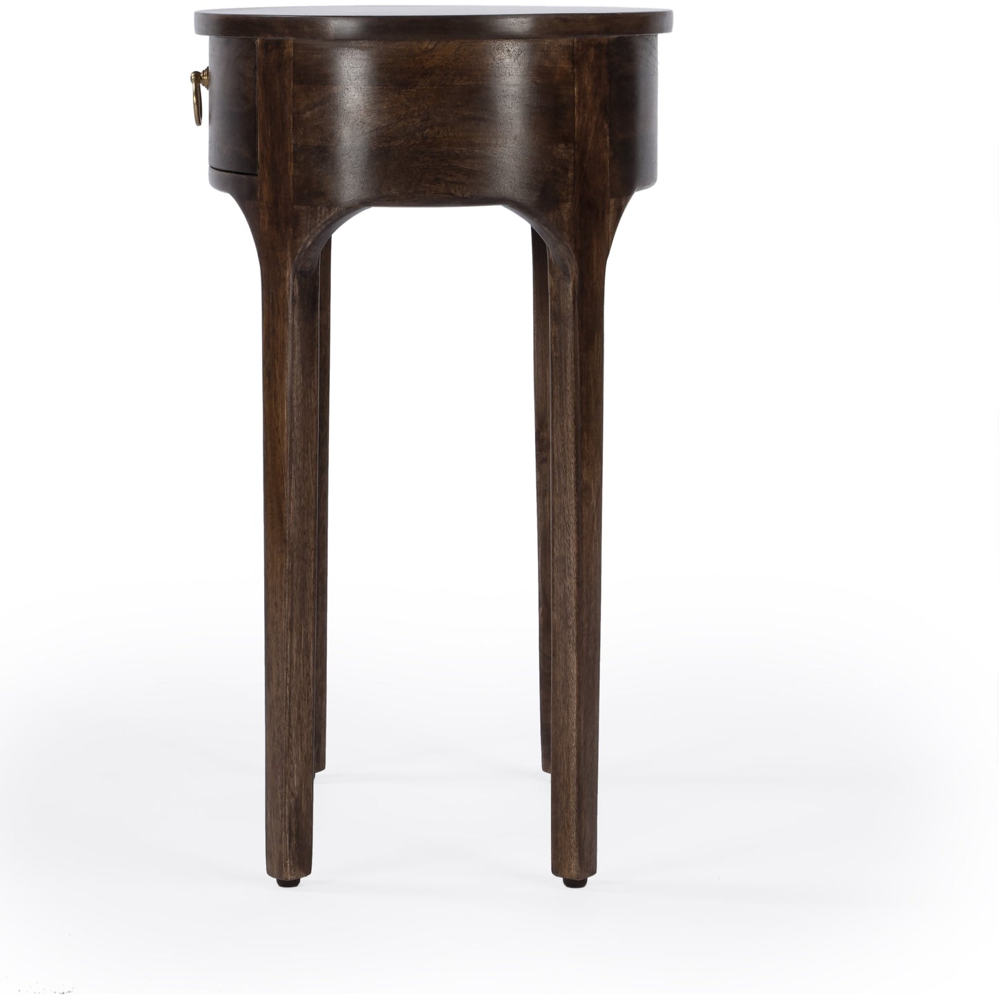 004 SI-1822234 | Additional Silo | Alinia End Table by Butler Specialty Company in dark brown and brown. Made from mango wood, mdf, iron in a modern style.
