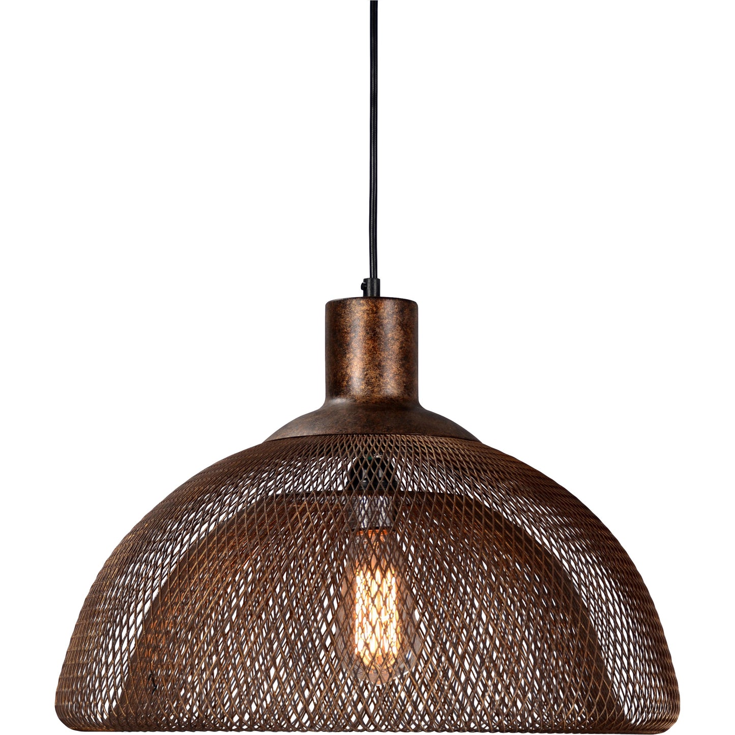 006 SI-2007529 | Additional Silo | Polaris Mesh Pendant by Classic Home in rustic bronze. Made from iron in a cottage & farmhouse style.