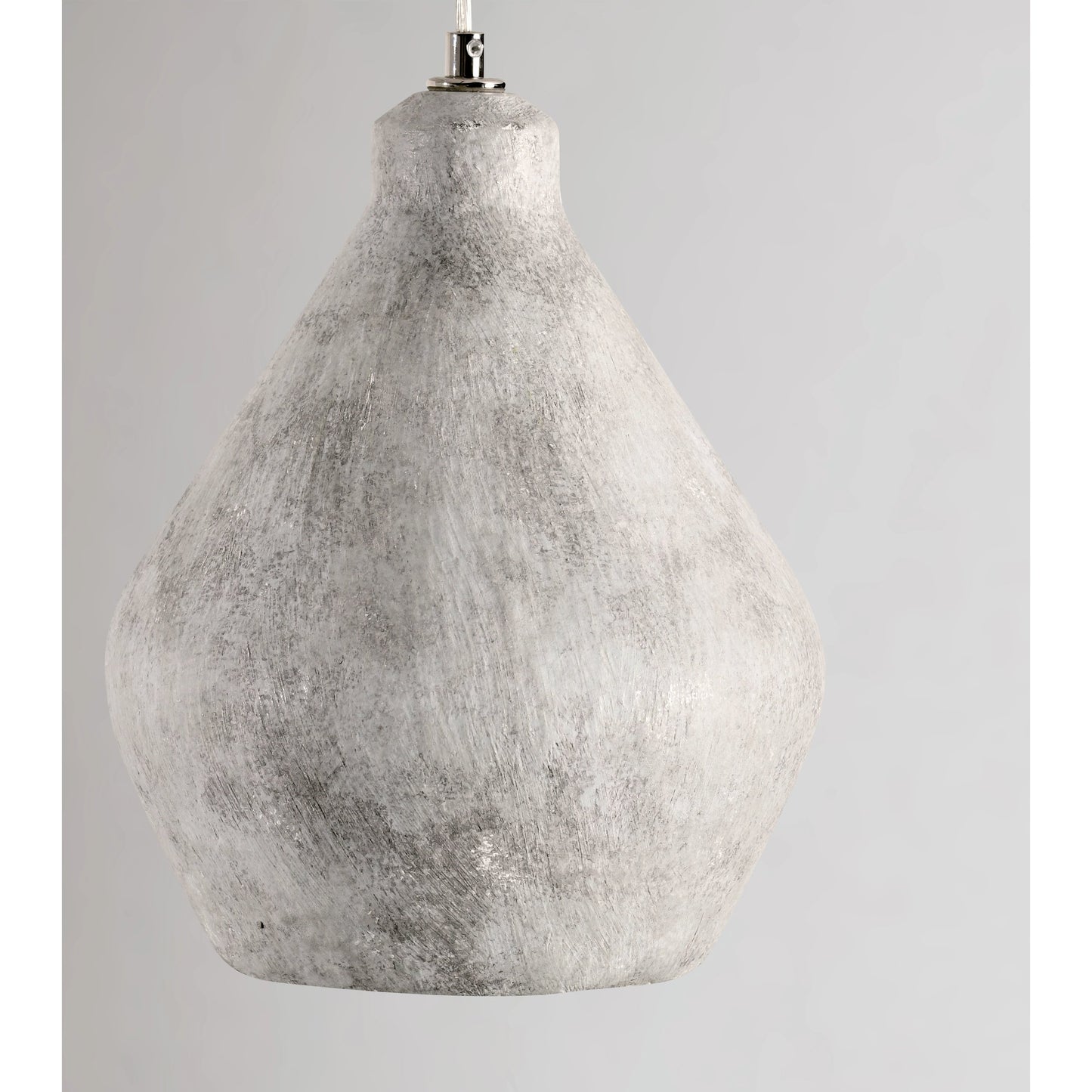 005 SI-2162536 | Closeup | Jerry 1-Light Gray Concrete Pendant by Classic Home in light gray. Made from concrete in a modern style.