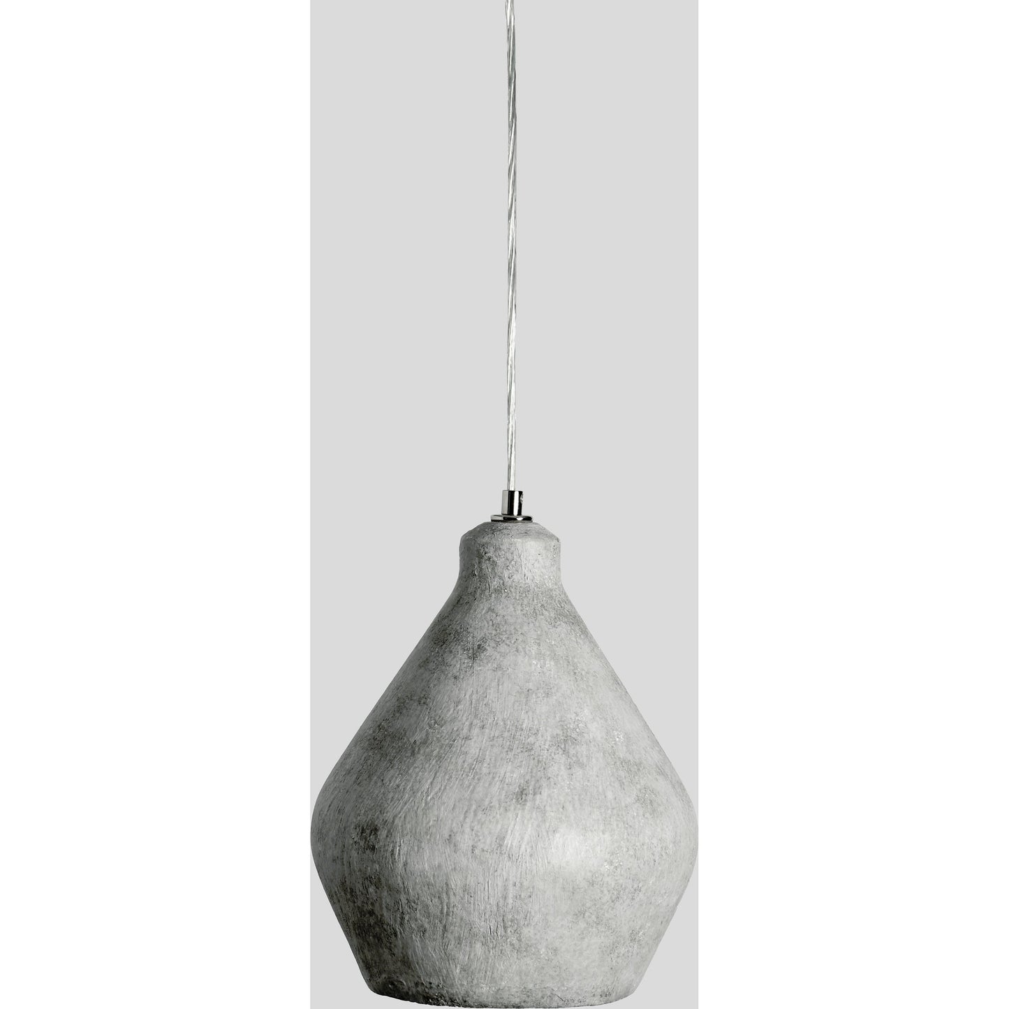 007 SI-2162536 | Closeup | Jerry 1-Light Gray Concrete Pendant by Classic Home in light gray. Made from concrete in a modern style.