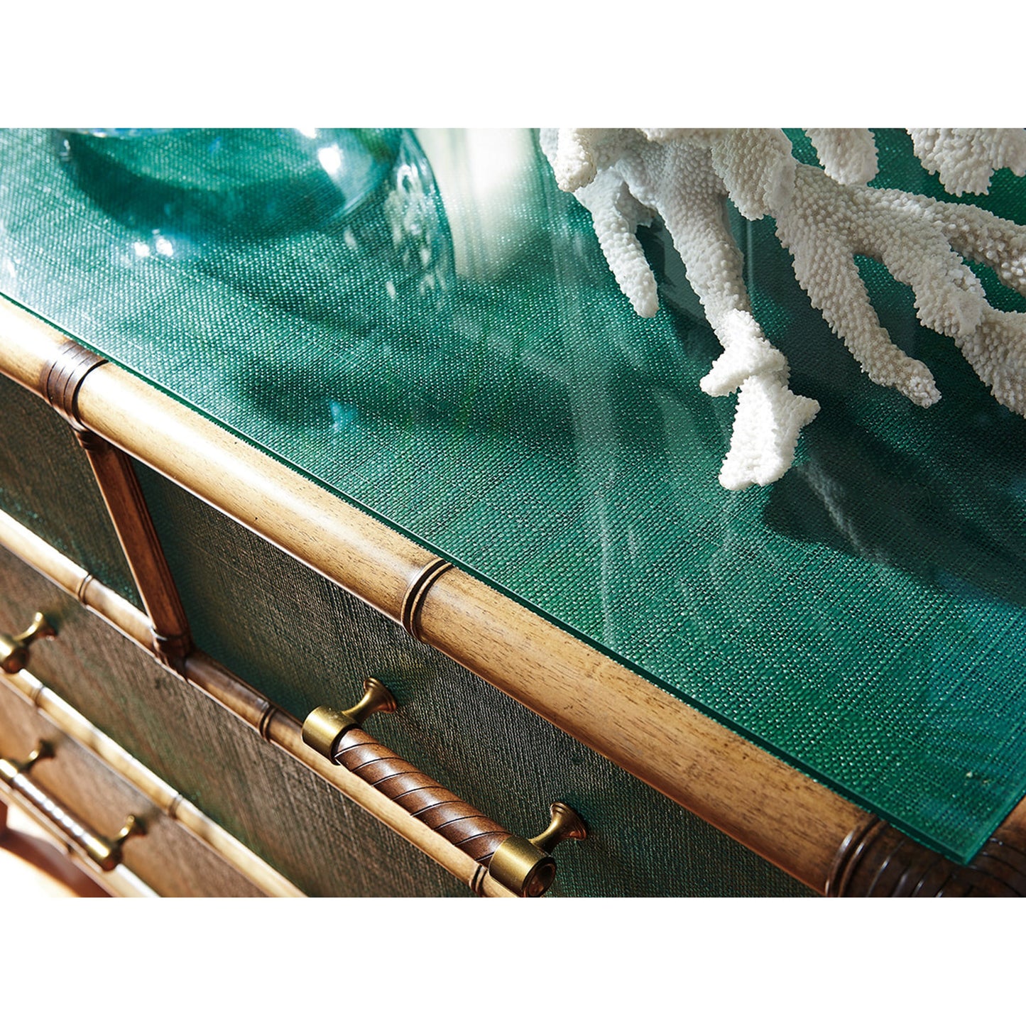 003 SR-836315 | Additional Silo | Pacific Chest by Tommy Bahama Home in teal. Made from unique in a coastal style.
