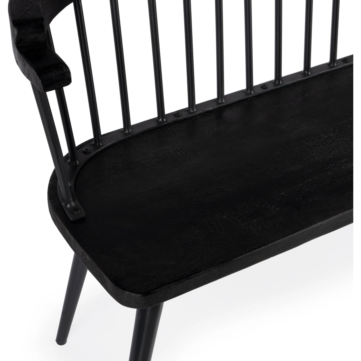 012 SI-2022045 | Additional Silo | Tempe Bench by Butler Specialty Company. Made from 60% mango solids, 40%- iron in a traditional style.