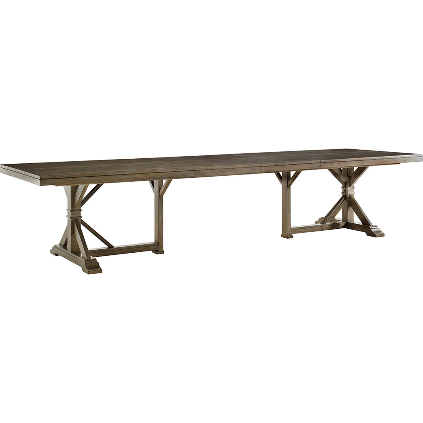 004 SR-836341 | Additional Silo | Pierpoint Double Pedestal Dining Table by Tommy Bahama Home. Made from unique in a transitional style.