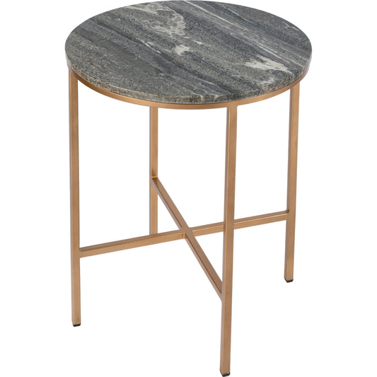 Caty Marble End Table by Butler Specialty Company in multi and metalworks. Made from iron, marble, mdf in a modern style.