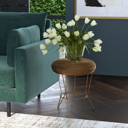 Allen Accent Table by Butler Specialty Company. Made from iron in a cottage & farmhouse style.