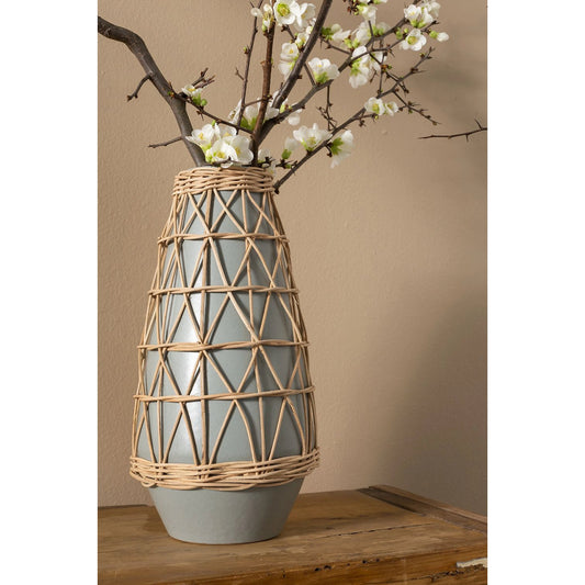 Lissome Vase by Accent Decor. Made from ceramic in a cottage & farmhouse style.