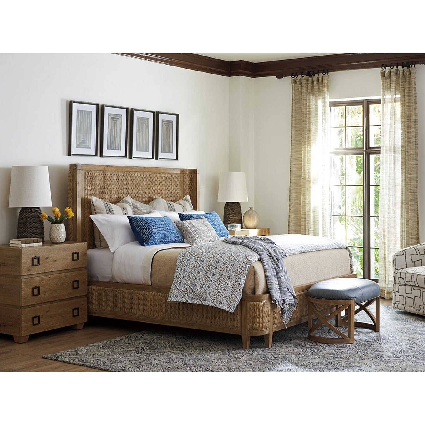 006 SR-836135 | Lifestyle | Hanbury Nightstand by Tommy Bahama Home. Made from unique in a coastal style.