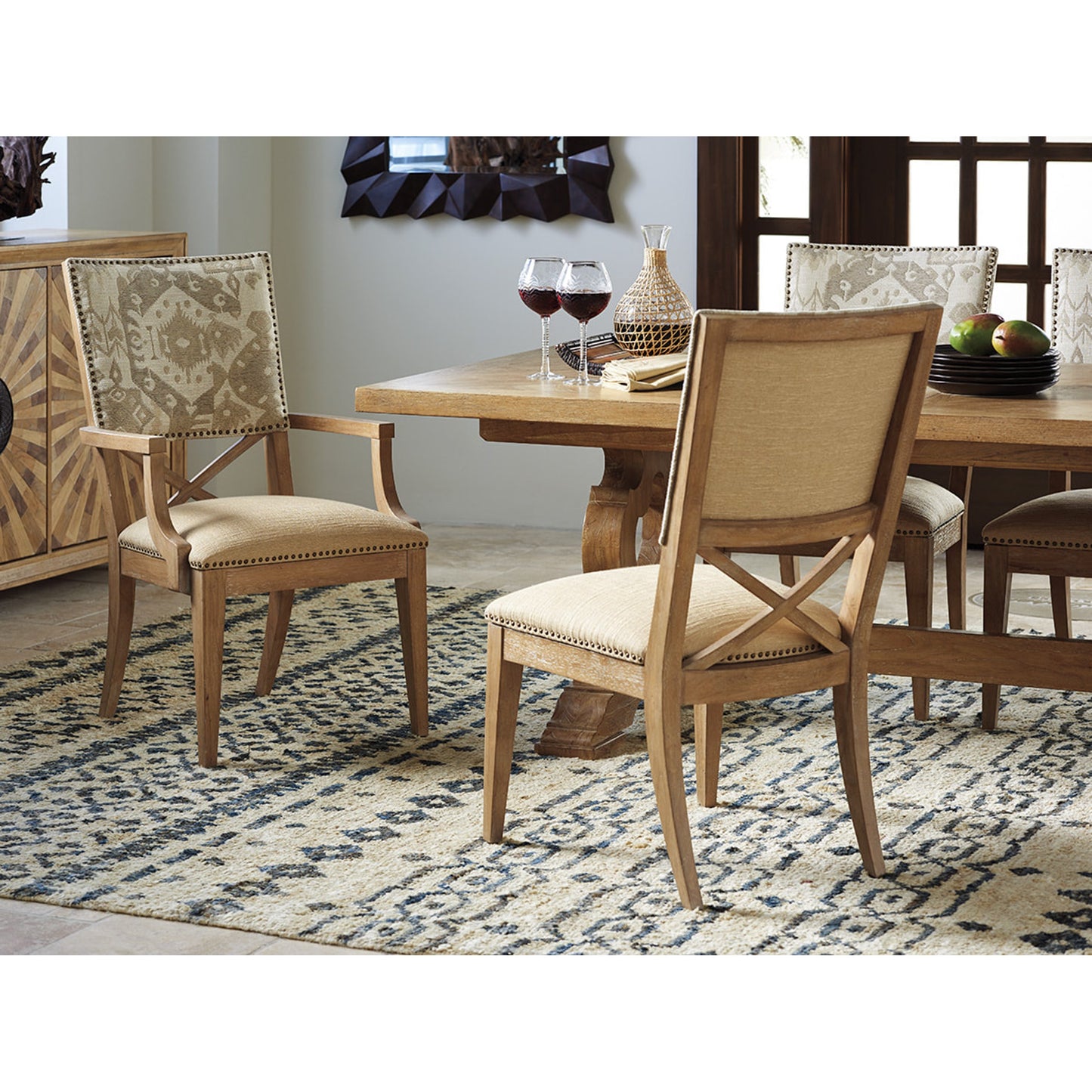 003 SR-835909 | Lifestyle | Alderman Arm Chair by Tommy Bahama Home. Made from unique in a traditional style.