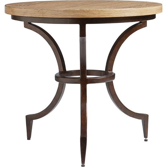 Flemming Round End Table by Tommy Bahama Home. Made from unique in a transitional style.
