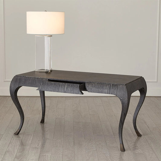 Paris Desk by Global Views in black. Made from unique in a modern style.