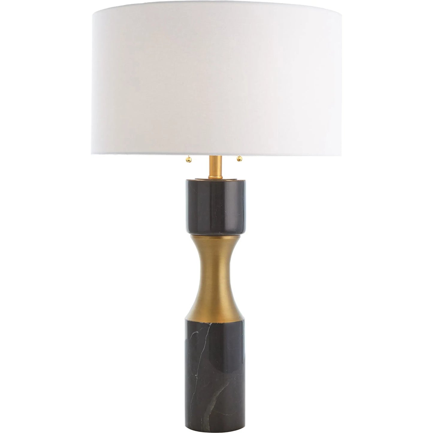 002 SI-2323946 | Primary Silo | Marble Cinch Lamp by Global Views. Made from marble, brass in a transitional style.