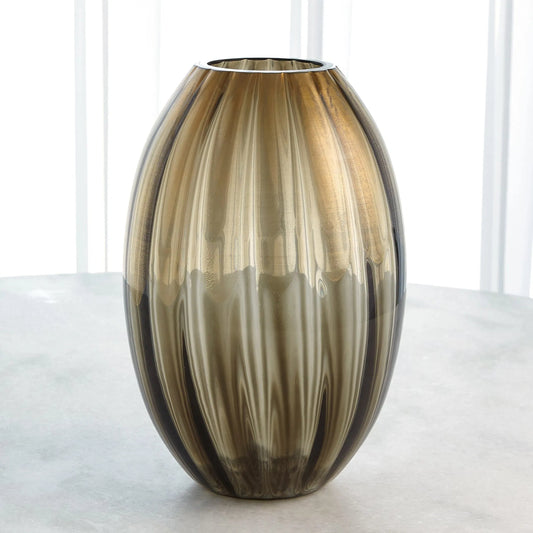 Balloon Bronze Vase by Global Views in bronze. Made from unique in a modern style.