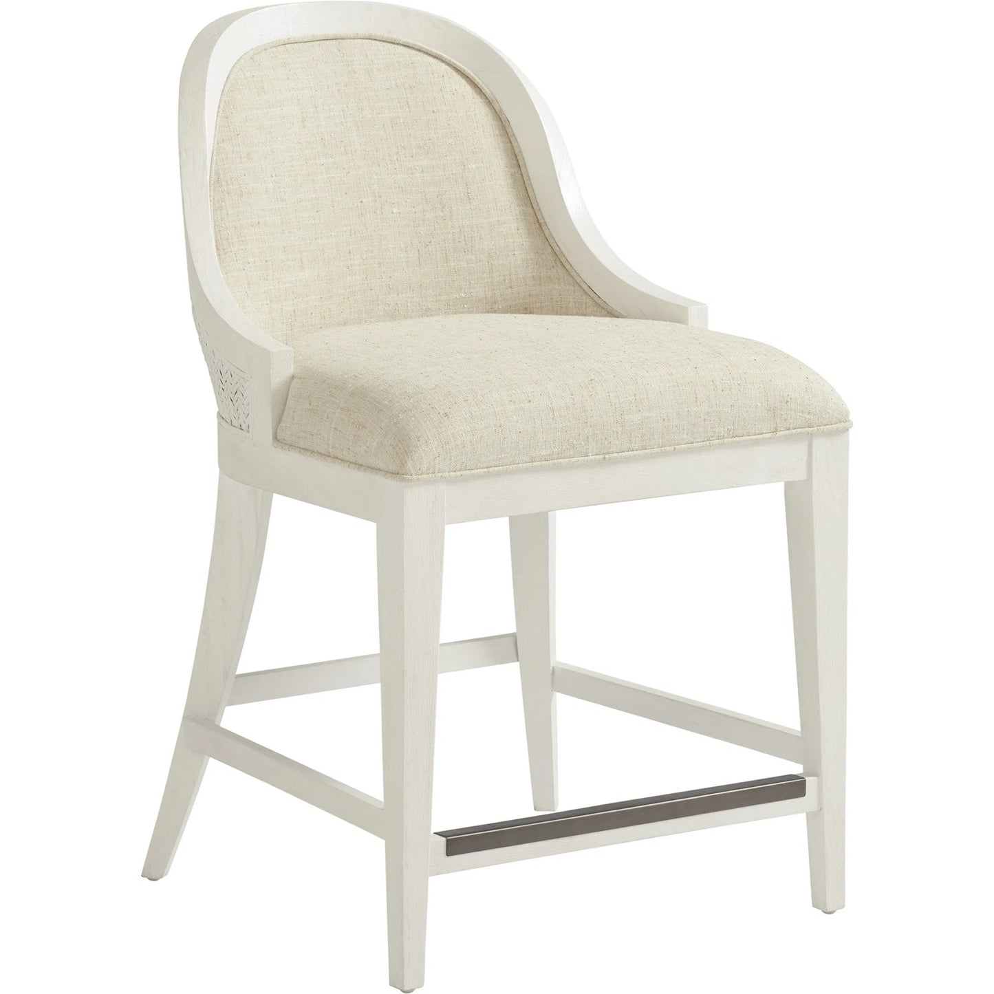 001 SI-2371286 | Primary Silo | Lantana Counter Stool by Tommy Bahama Home in caribbean sands. Made from unique in a transitional style.