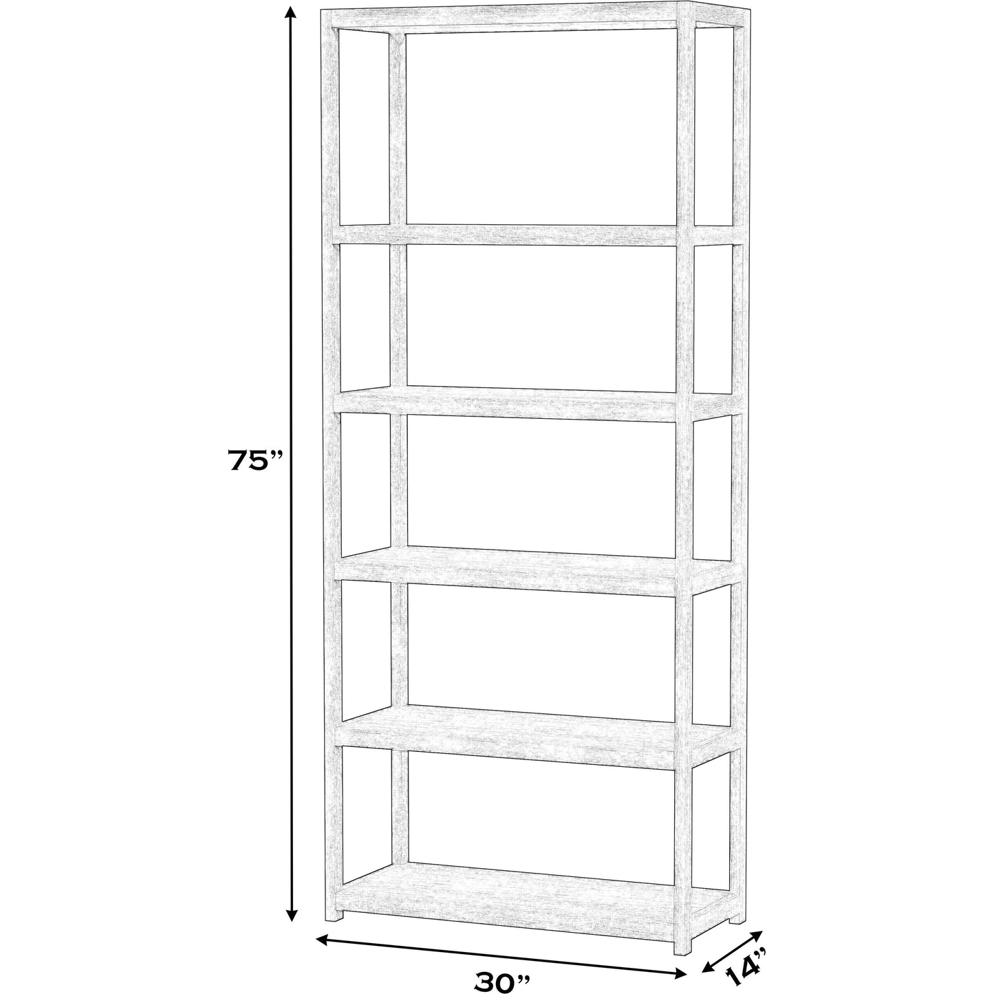 002 SI-2077786 | Additional Silo | Lark Etagere by Butler Specialty Company. Made from acacia wood, mdf, acacia veneer in a modern style.