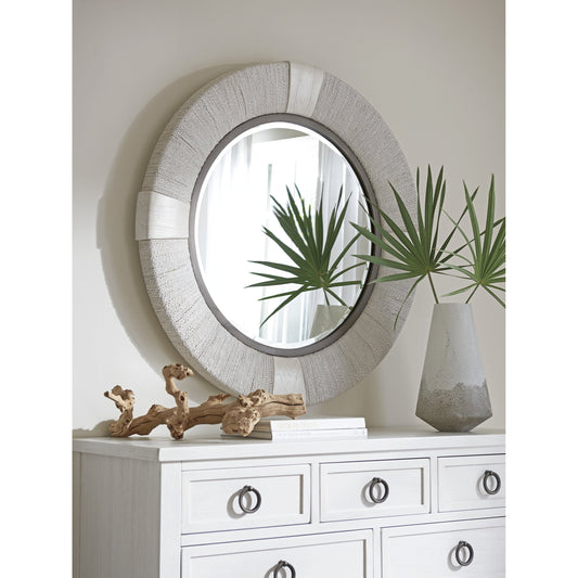 Seacroft Round Mirror by Tommy Bahama Home. Made from unique in a transitional style.