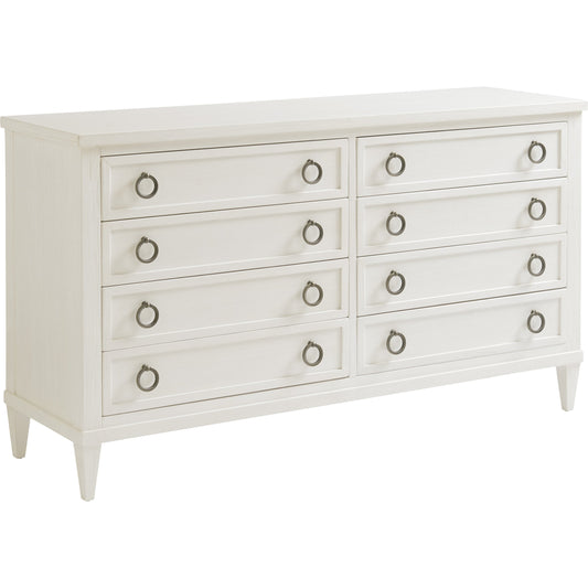 Kings Bay Double Dresser by Tommy Bahama Home in seashell. Made from unique in a transitional style.