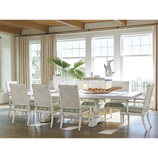 Captiva  Dining Table by Tommy Bahama Home. Made from unique in a transitional style.