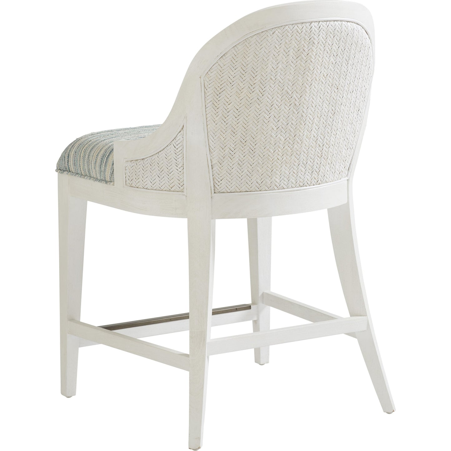 002 SR-836212 | Additional Silo | Lantana Counter Stool by Tommy Bahama Home in sea mist. Made from unique in a cottage & farmhouse style.