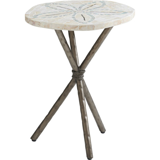 Sand Dollar End Table by Tommy Bahama Home. Made from unique in a coastal style.