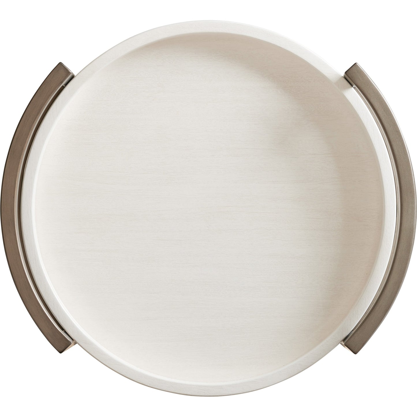 002 SR-836309 | Additional Silo | Osprey Cart End Table by Tommy Bahama Home in white, antique brass. Made from unique in a transitional style.